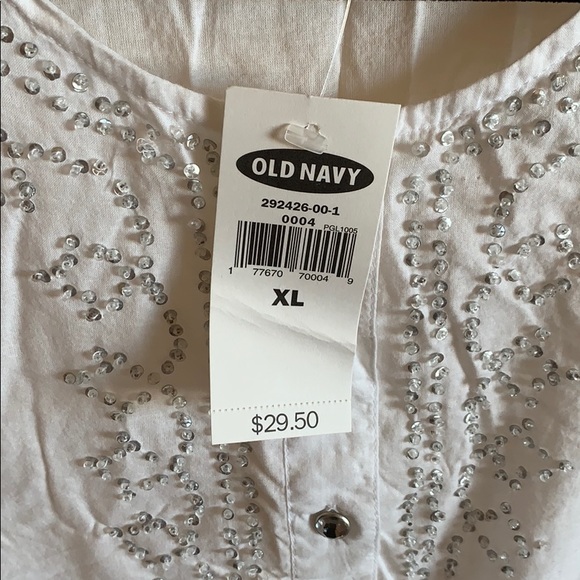 Old Navy swimsuit cover-up / casual top - Picture 2 of 4